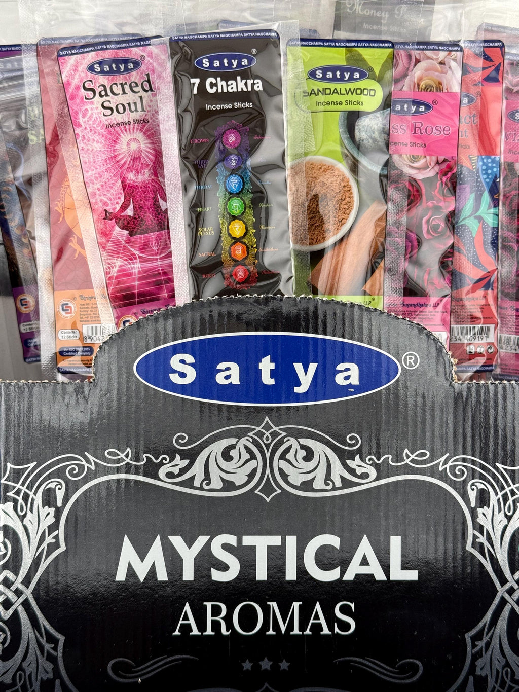 Satya Mystical Aromas Incense Collection. Choose your scent