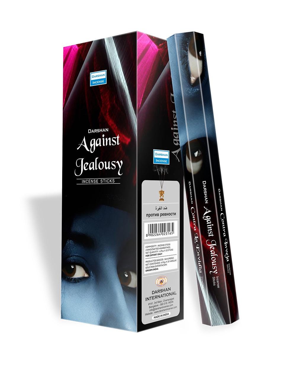 Against Jealousy Incense Sticks. 120 sticks. Natural hand made incense sticks.