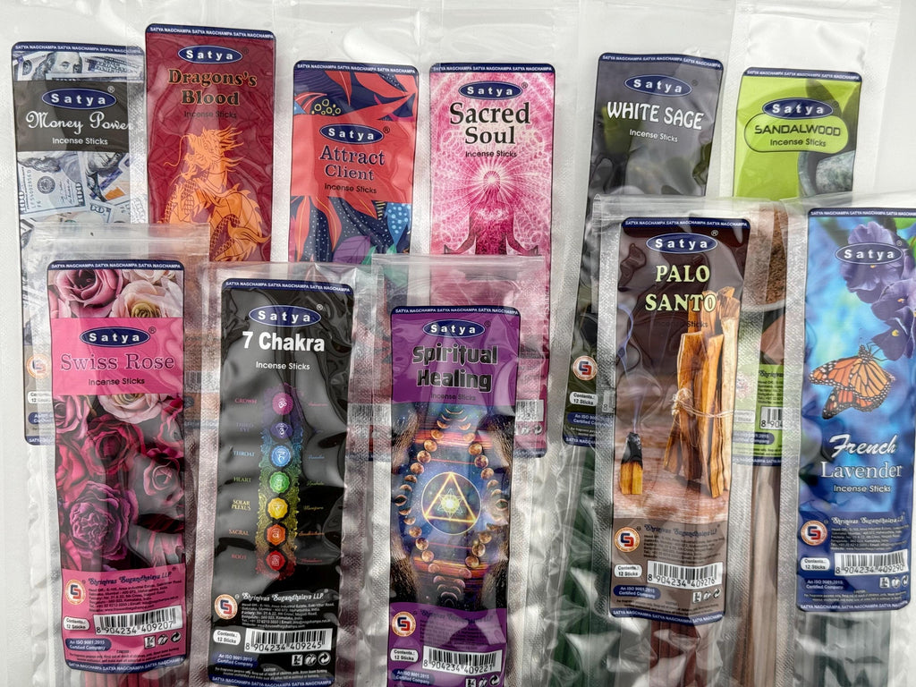 Satya Mystical Aromas Incense Collection. Choose your scent