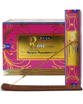 Satya Nag Champa Natural Rose 180 grams. 12 boxes x 15 g per box. Premium Handrolled Incense sticks.